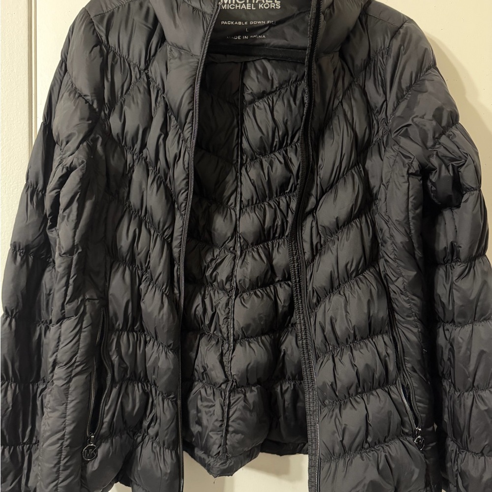 Women’s Michael Kors Quilted Black Jacket